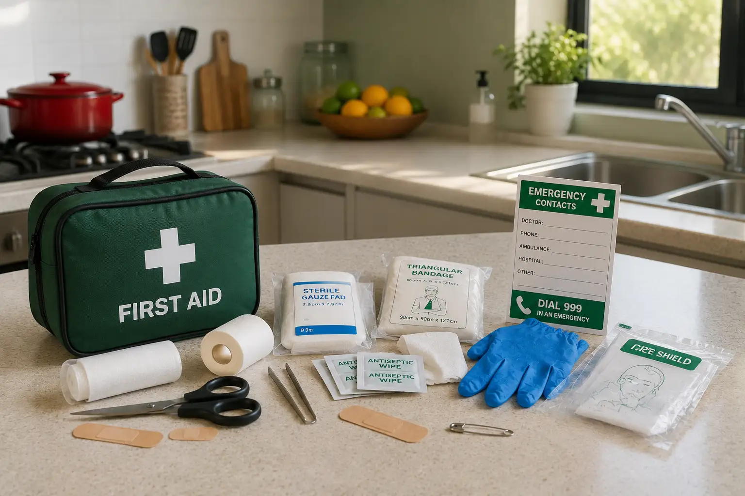 Basic First Aid Kit & Essential Medicines