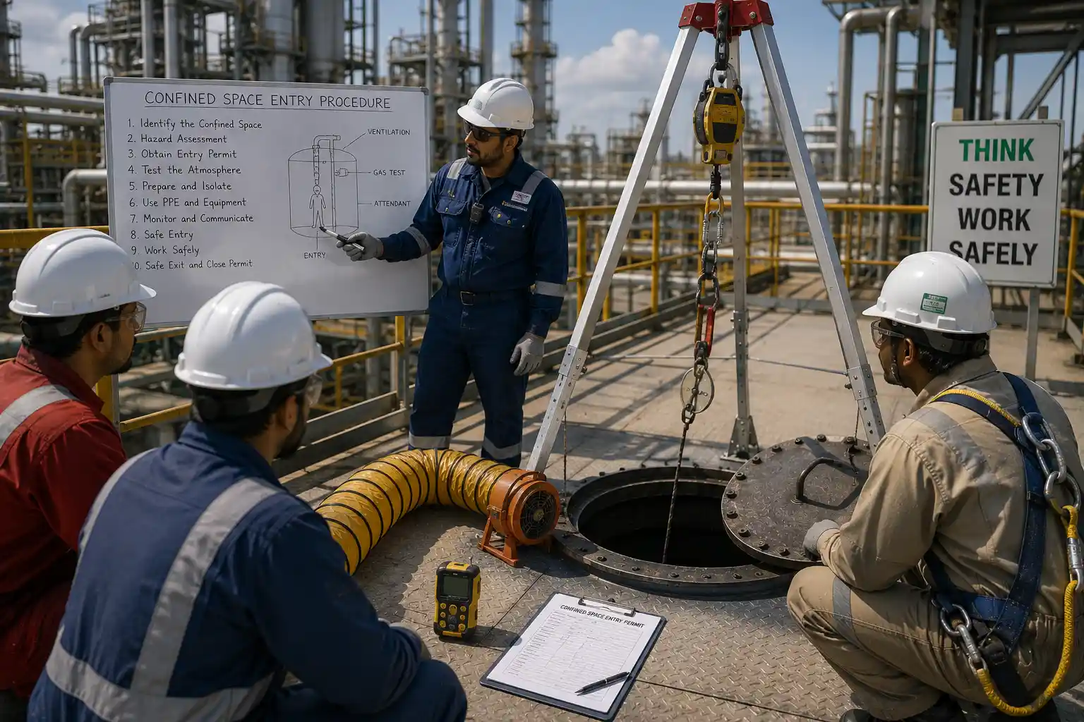 Confined Space Entry Course Content
