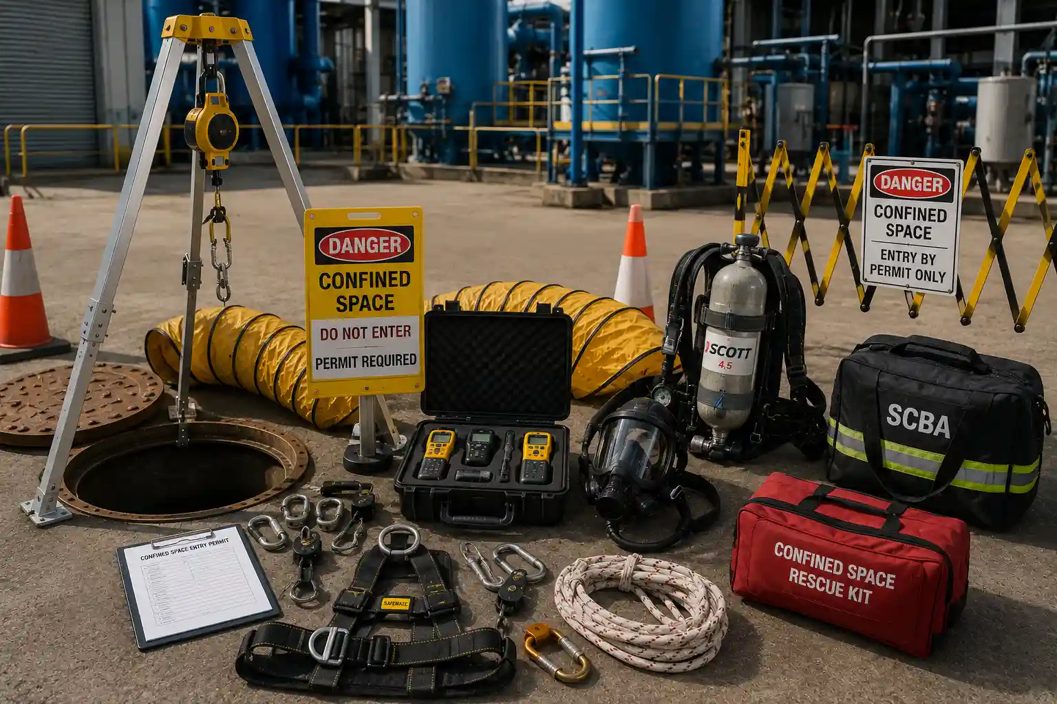 Confined Space Entry Equipment & Kit