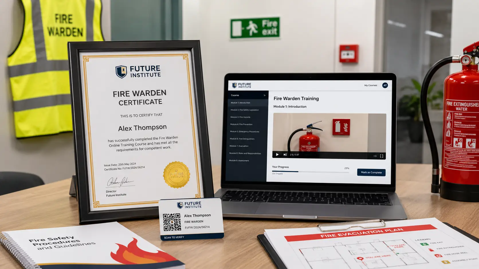 Fire Warden Certificate, Online Training & Cost