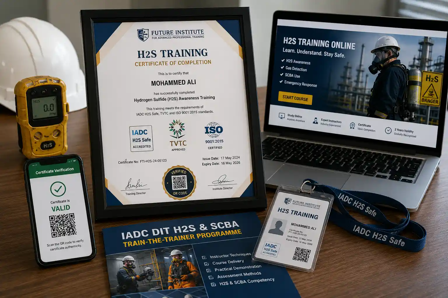 H2S Certificate, Online Training & Train-the-Trainer