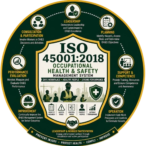 ISO 450012018 Occupational Health & Safety