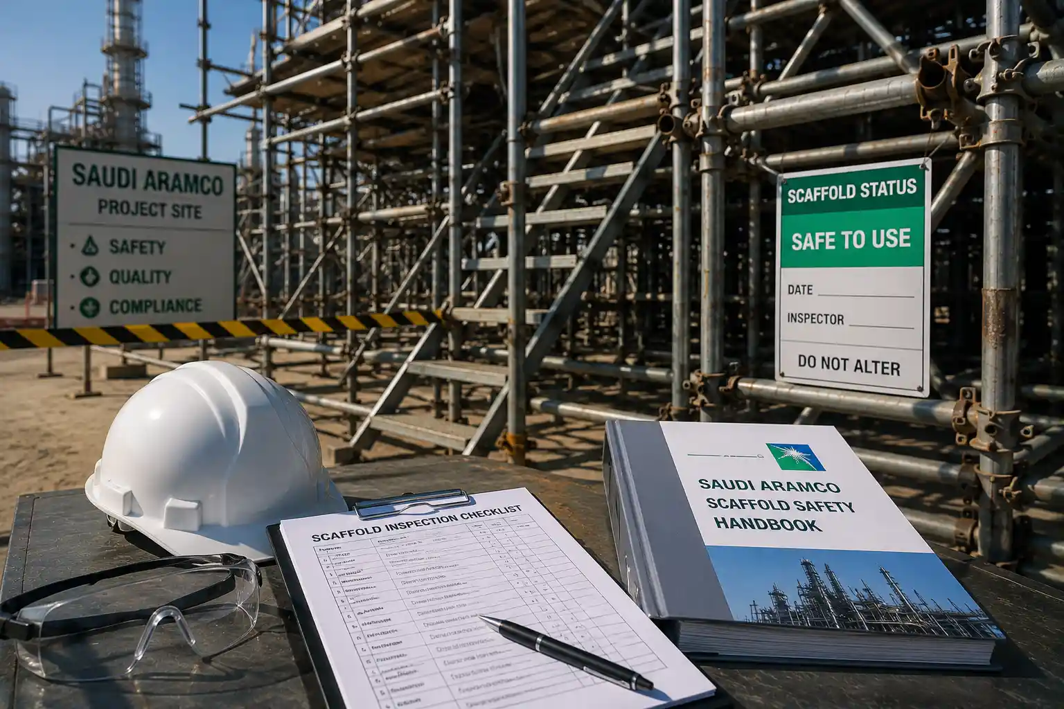Saudi Aramco Scaffolding Inspector & Test