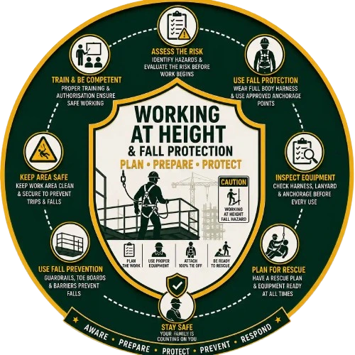 Working at Height & Fall Protection