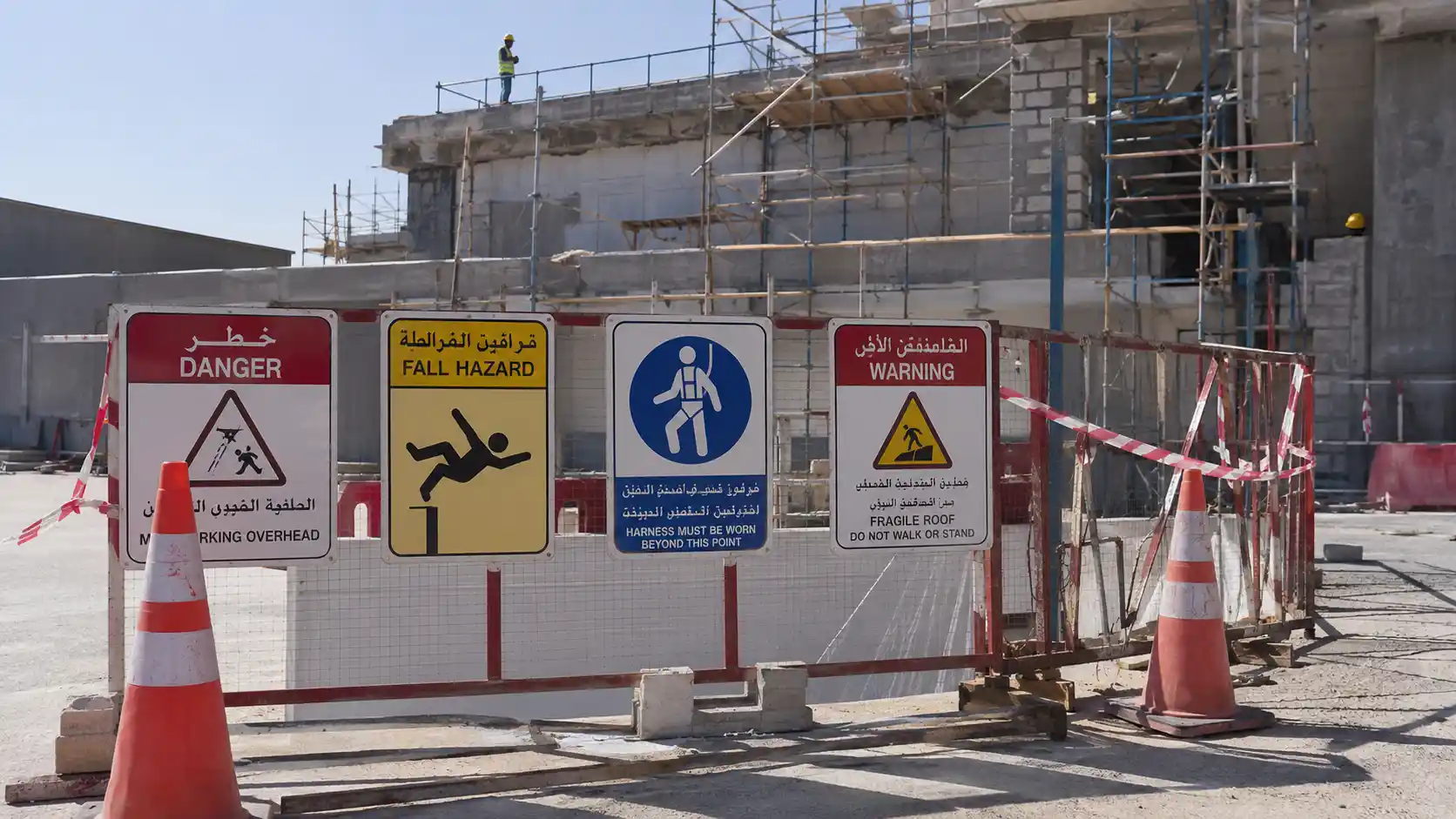 Working at Height Signage