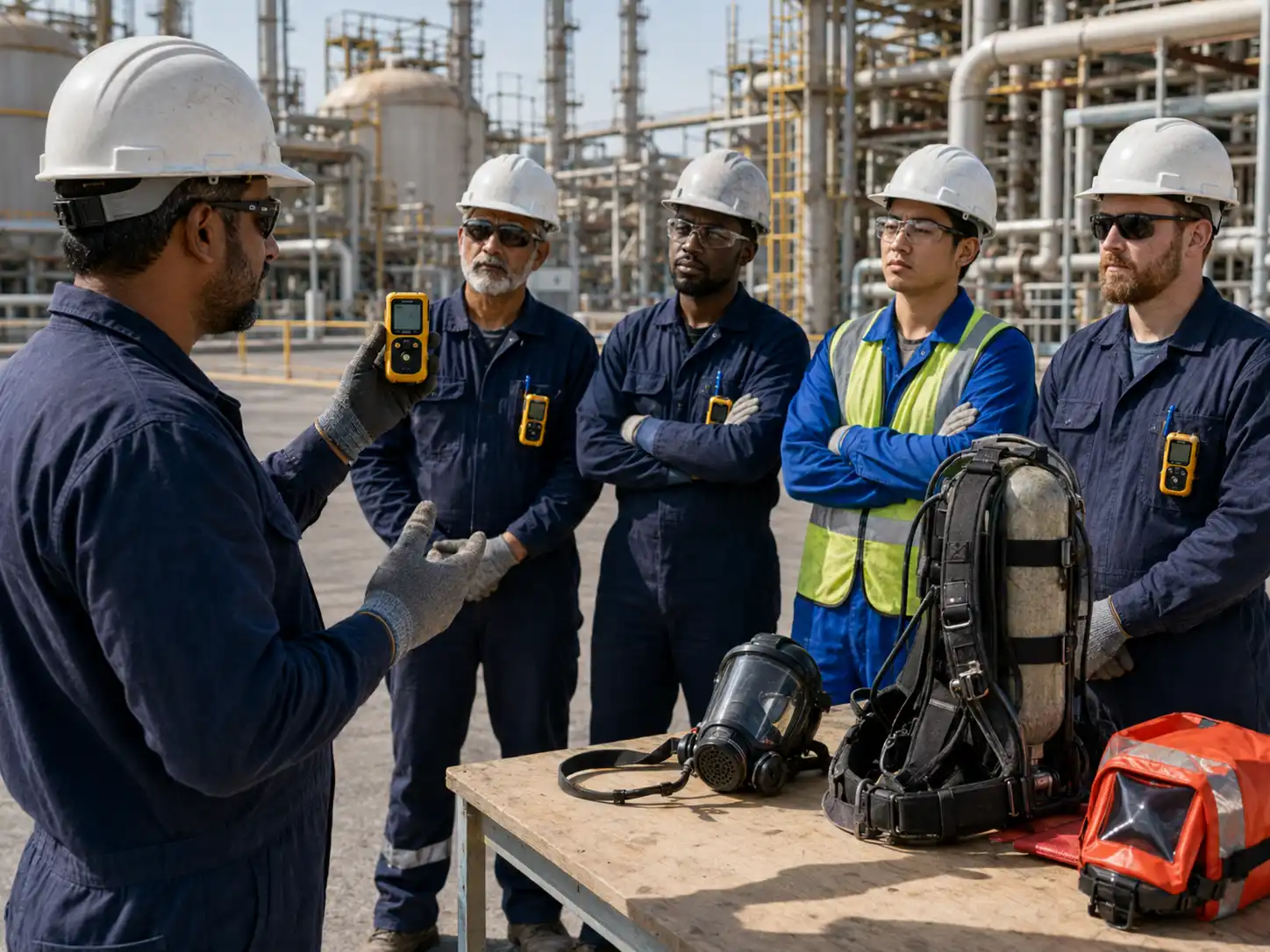 H2S Training 8 Aramco Contractor H2S Training