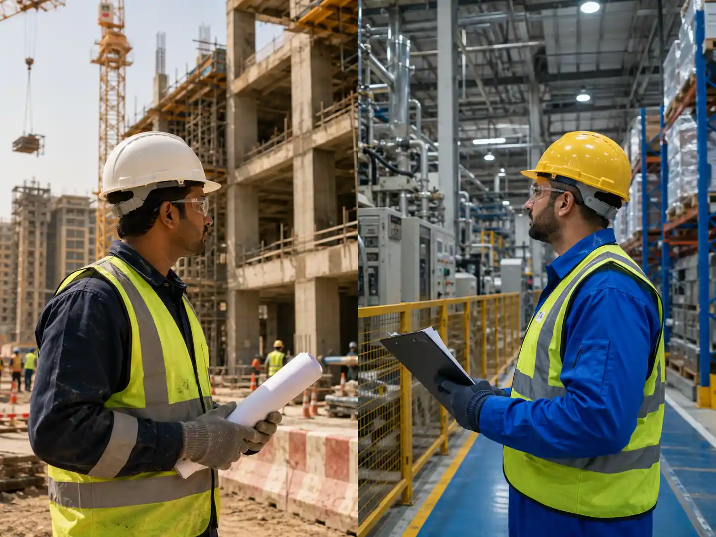 Comparison of OSHA Construction and General Industry working environments.