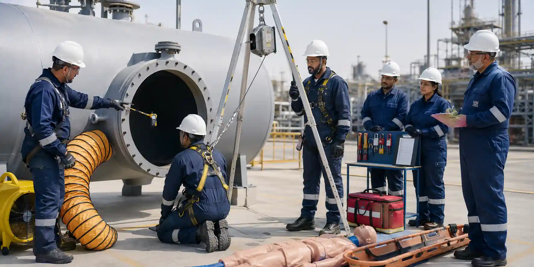 Confined Space Train the Trainer 1 Confined Space Train the Trainer Course in Saudi Arabia