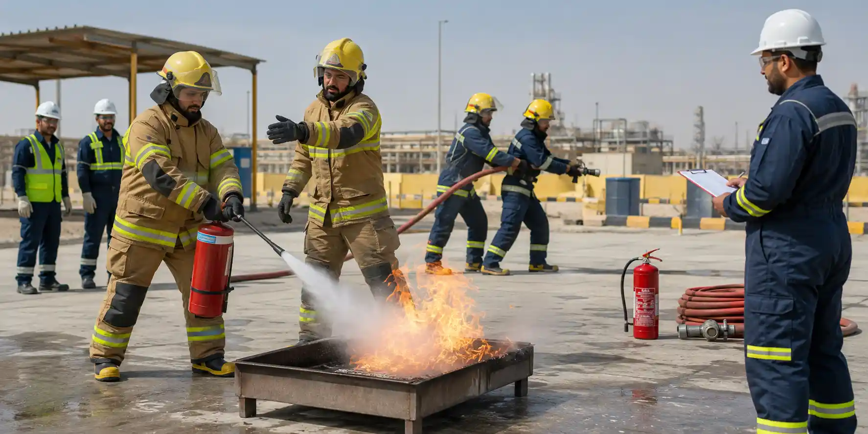 Fire Fighting Train the Trainer in Saudi Arabia