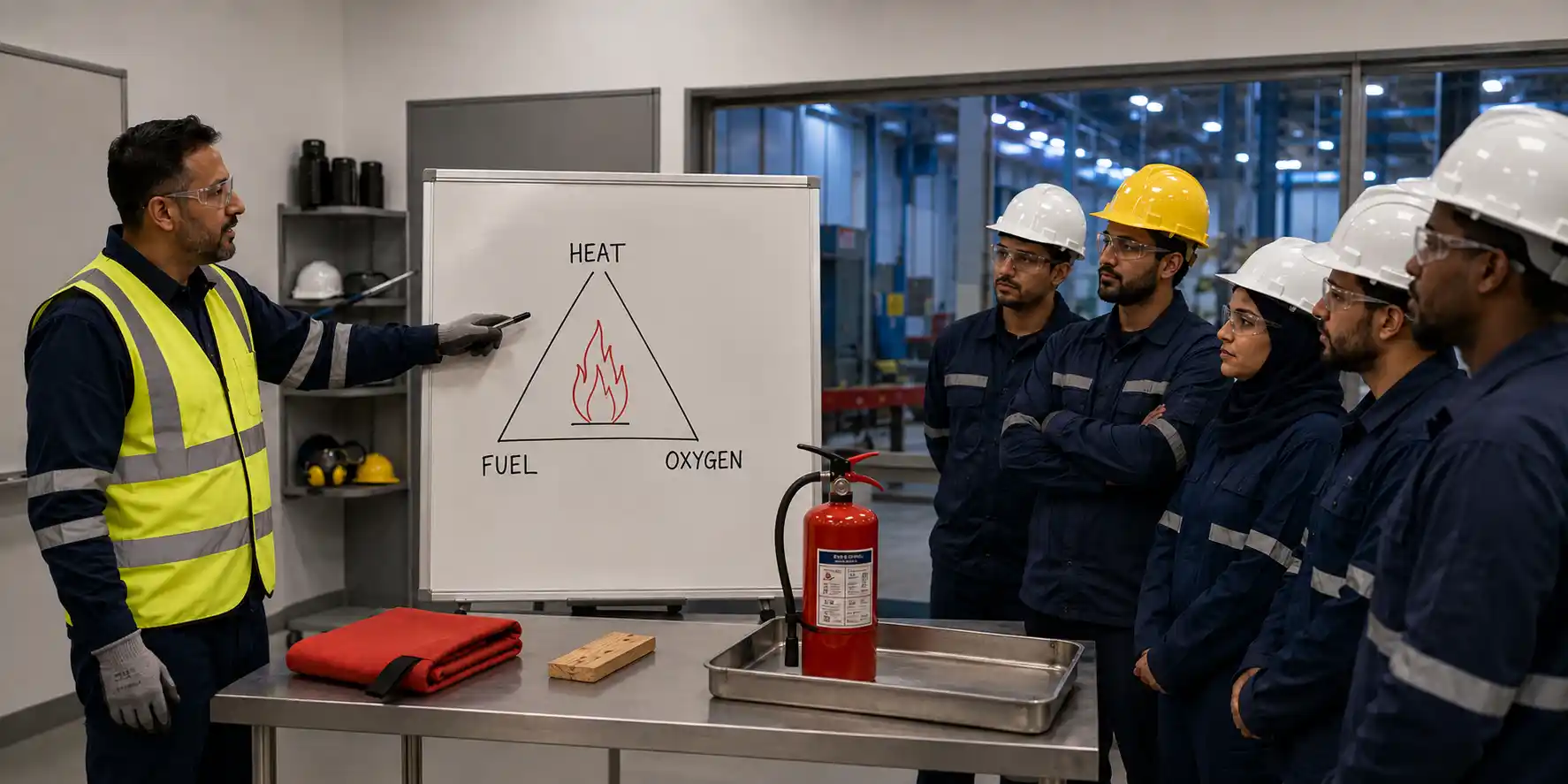 Basic Fire Fighting Training 4 Understanding the Fire Triangle