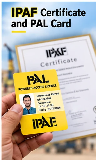 Ipaf Trainings 9 IPAF Certificate and PAL Card